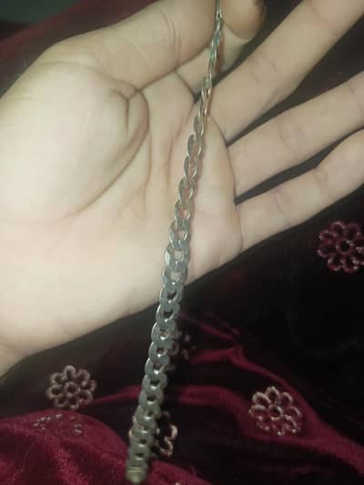 silver bracelet
