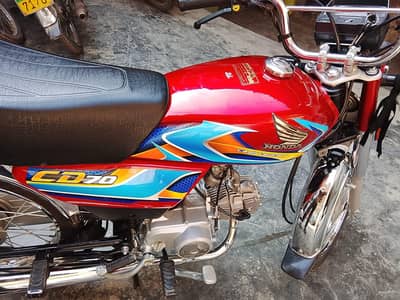 Honda 70 Red color urgent sale