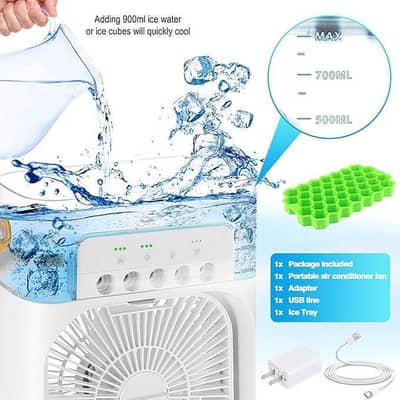 portable mini air cooler home and office cooling