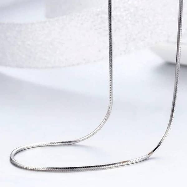 MM Jewellers Stainless Steel Snake Chain Necklace for Unisex