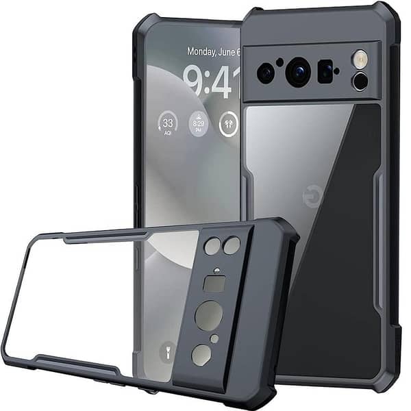 Ipaky protective anti-shock transparent case for Google Pixel 6a