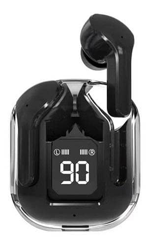 Air 31 Wireless Earbuds: Transparent Bluetooth 5.3 Earphones with Charging Case and Noise Reduction