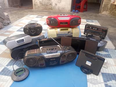 Panasonic amplifier and Philips boombox 03125544226