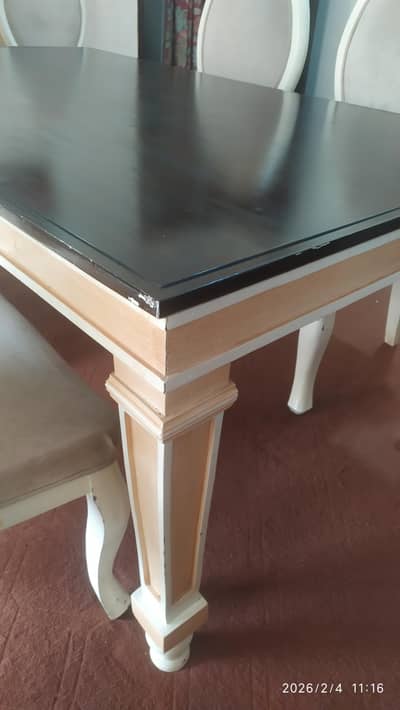 dining table with chairs