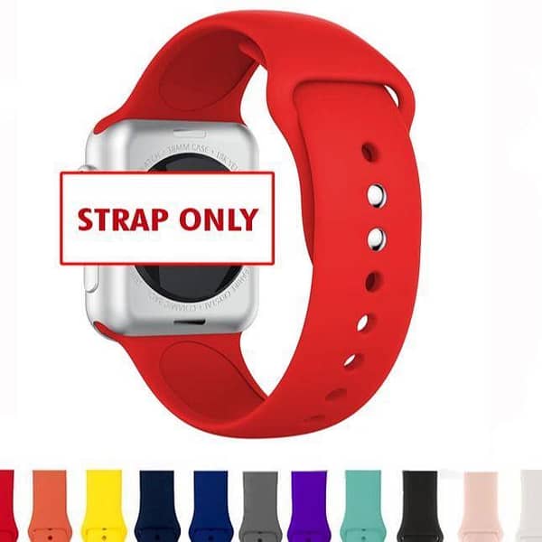 Silicone Watch Straps for 42–44–45–49 mm and Other Smartwatches