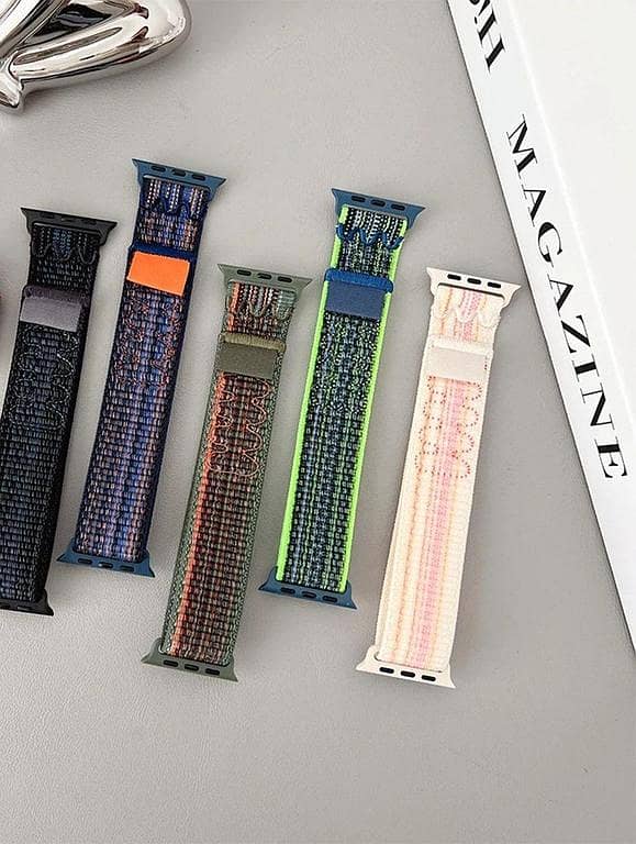 Nylon Sport Loop Strap for Apple Watch 42mm–49mm (Various Models)
