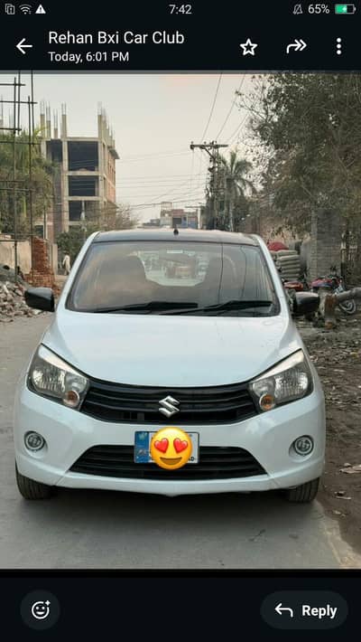 suzuki cultus 2019model.  03167509687