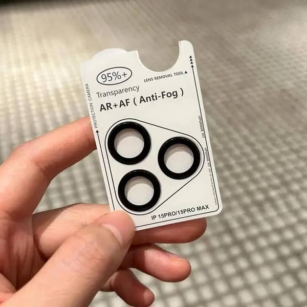 Camera Lens Tempered Glass Screen Protector for iPhone 12–17 Pro Max, Air