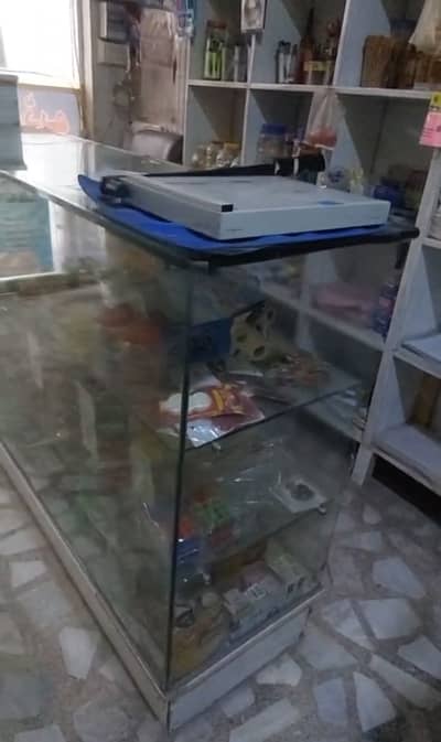 2 Glass Counter for Shop