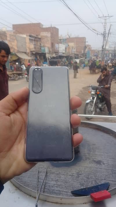 Sony Xperia 5 lll 10 by 10 black waterproof and seem working single