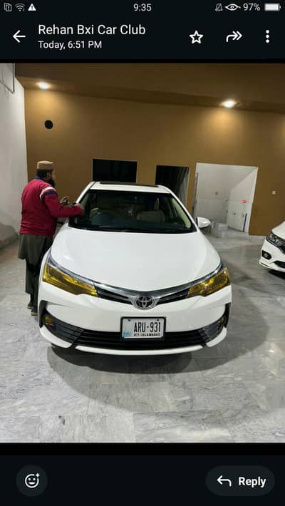 toyota grane 03467509687 whatsapp for more details