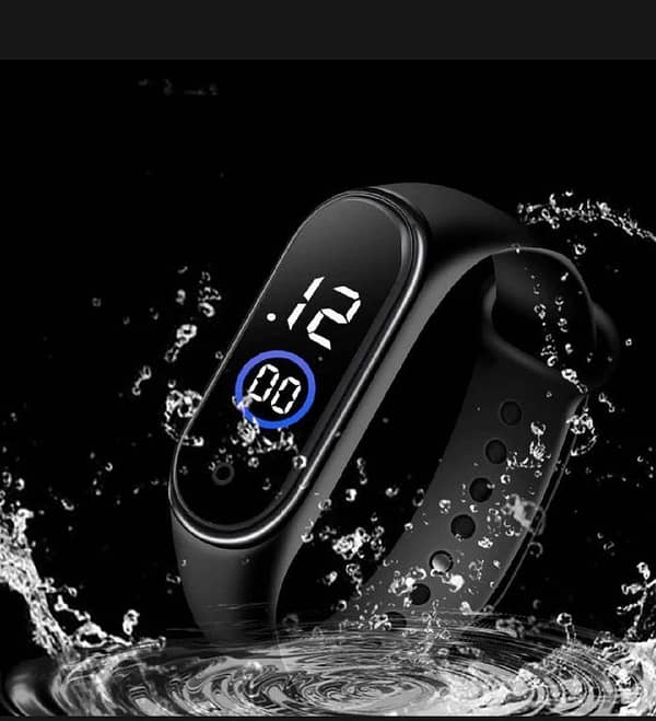 Low Price LED Wrist Watch for Kids with Multicolor Display