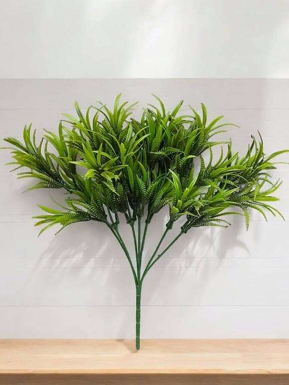 Green Artificial Bunches for Vases, 1 Piece, High-Quality Material