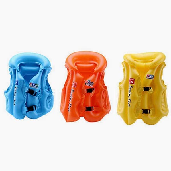 Baby Swim Vest for Children: Inflatable Life Jacket and Beginner Pool Ring