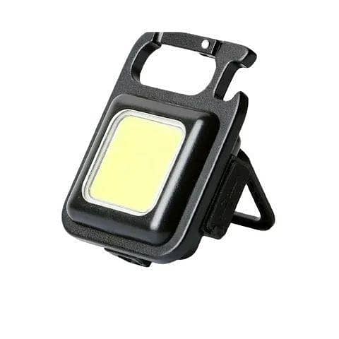 Mini LED Flashlight Metal Body Keychain Light Multifunctional Portable Camping Flashlights USB Charging Work Lights fishing Lanterna