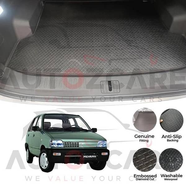 Suzuki Mehran China Rexine Custom-Size Trunk Mat - Model 1988-2019 Rs. 6,800.00