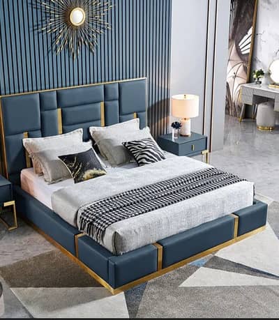 Double bed/Turkish style bed/side table/dressing table/new bed