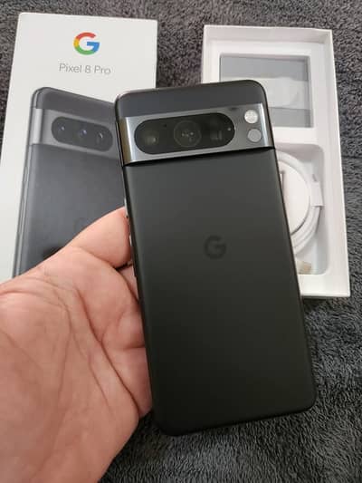 Google pixel 8 pro  12+256gb with complete 0301/3566/099 my Whatsapp