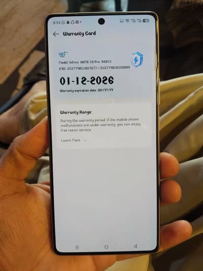 infinix note 50 pro 12+12/256 90 wat fast charging 10/10 all ok