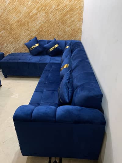 L shaped sofa set 12 seater’s & tabel sale in FAISLABAD