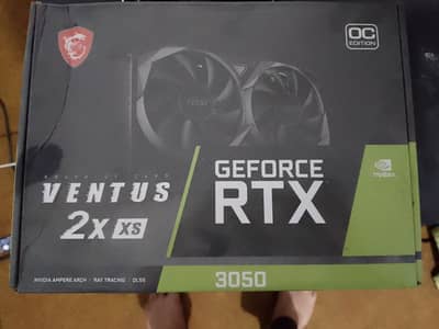 MSI rtx 3050 ventus 2x OC 8gb