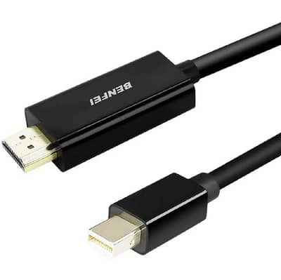 Mini DP to HDMI 6ft Cable for MacBook, Surface & Monitors