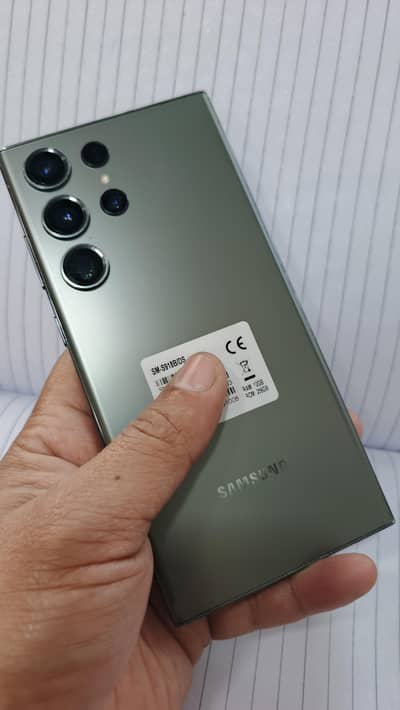 Galaxy S23 ultra, physical dual, oficial PTA, call 03199354468