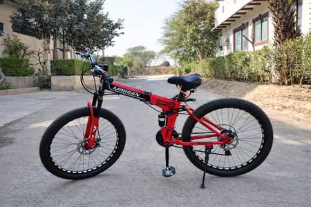 26 inch/ single frame/ foldable/10 gears/ original Morgan bicycle