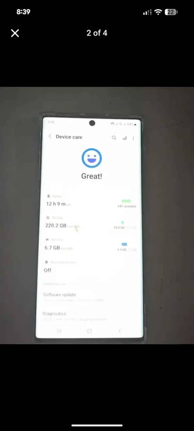 Samsung Galaxy note 10 plus all ok