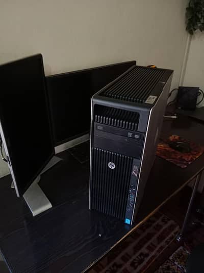 HP Xeon E5 2640 16gb 256SSD 512HDD