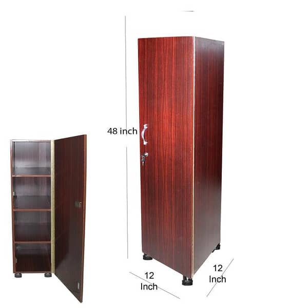 4x1 Feet Brown Wooden Cabinet Cupboard