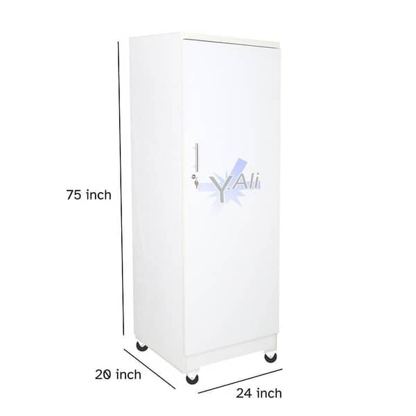 D2.3 6x2 ft 20 inch Single Door Six-Shelf Cupboard Wardrobe (Almari Cabinet)