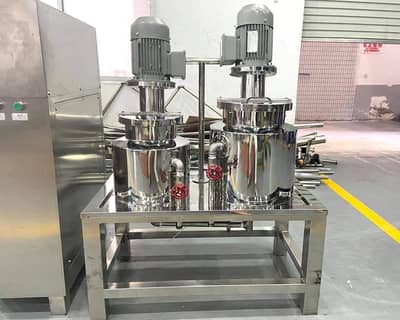 Stainless Steel Binder Solution Mixer & Industrial Jacketed Mixer
