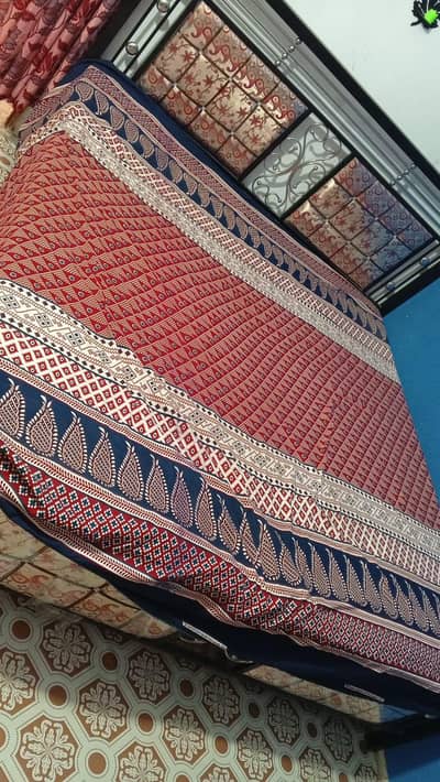 iron double bed used only 1 year