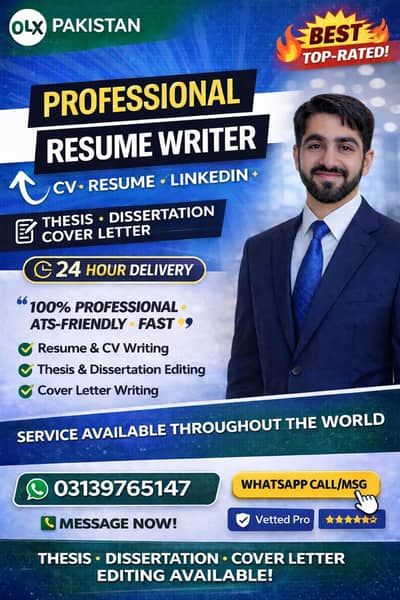 Professional Resume Writer & Academic Editing Services