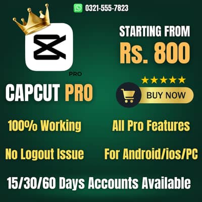 CapCut Pro Available For Android/PC/ios