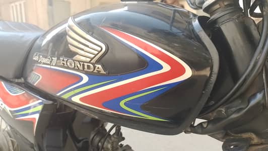 Honda CD 70 2018 with all Genuine parts