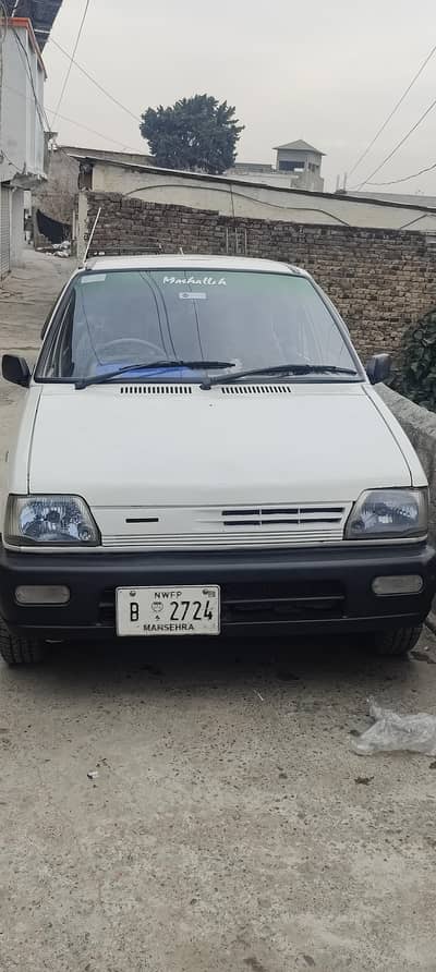 white Mehran for sale in Mansehra