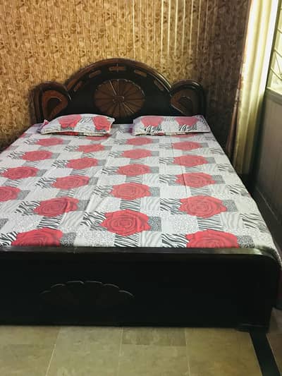 Double bed for sale | only little repair required