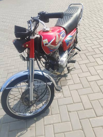 Honda 125 2022/2023 Model rigisterd number 2025