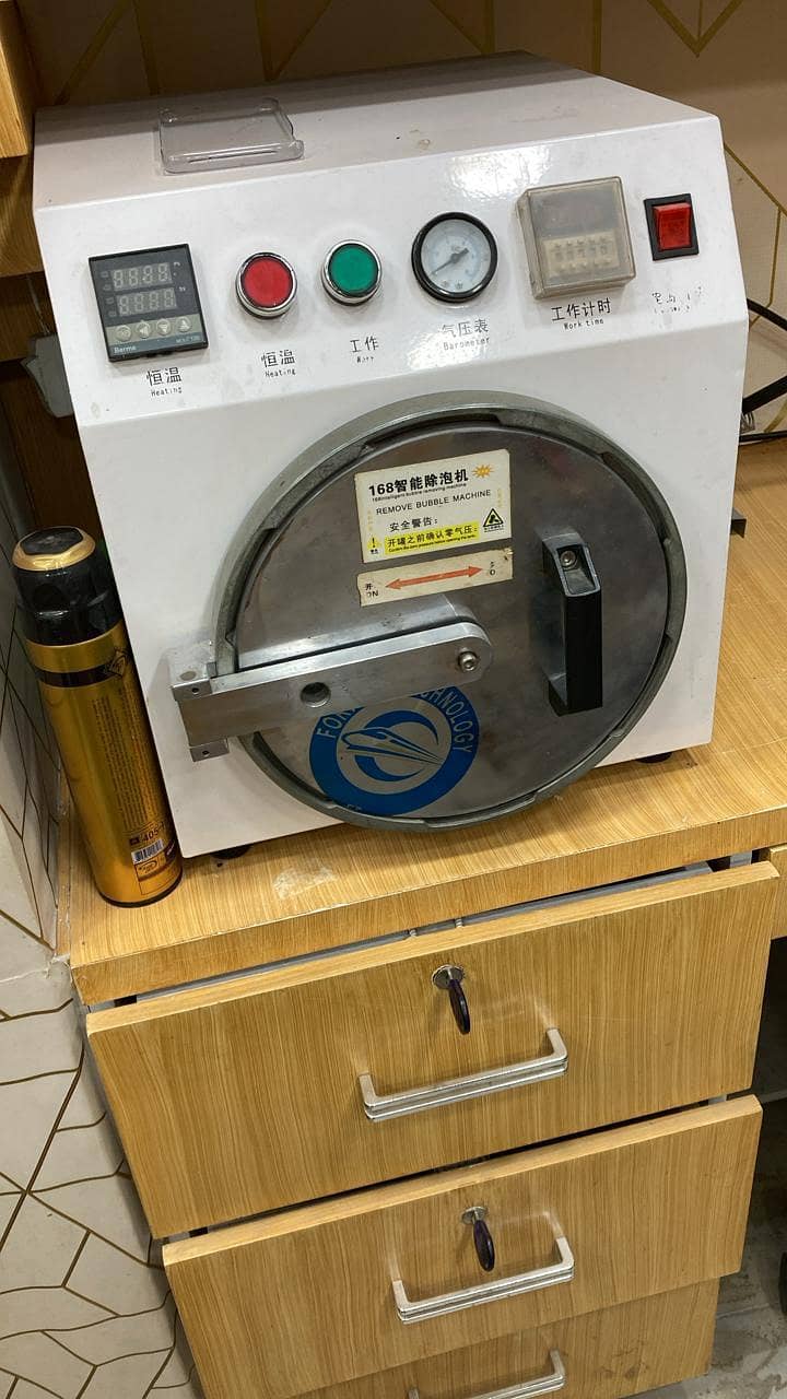 Mobile Glass Patching Setup 1