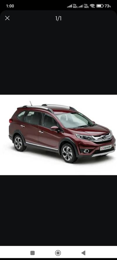 Honda BRV S Available for Rent with Driver only