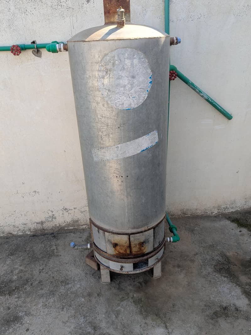 پانی گرم کرنے والا گیزر لکڑیوں والا کوئی بھی فالٹ وغیرہ نہیں ہے 1