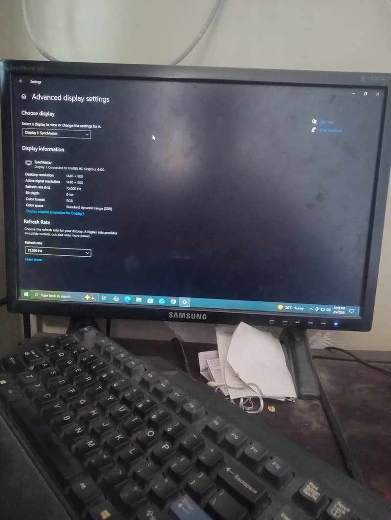 Syncmaster 19 inch lcd 0