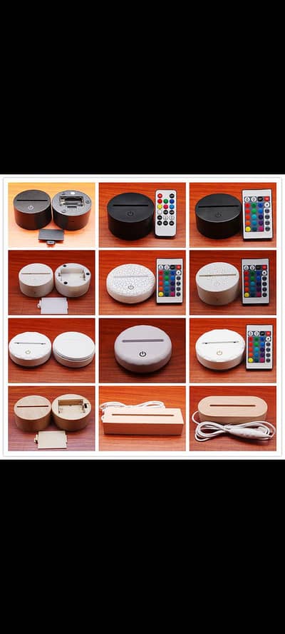 Premium 3D Illusion LED Lamp – Stunning Night Light