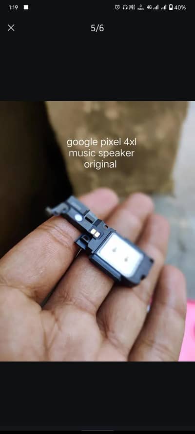 GOOGLE PIXEL 4XL SPEAKERS