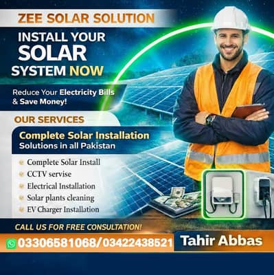 Solar System Installation & Solar Panel Cleaning Services
