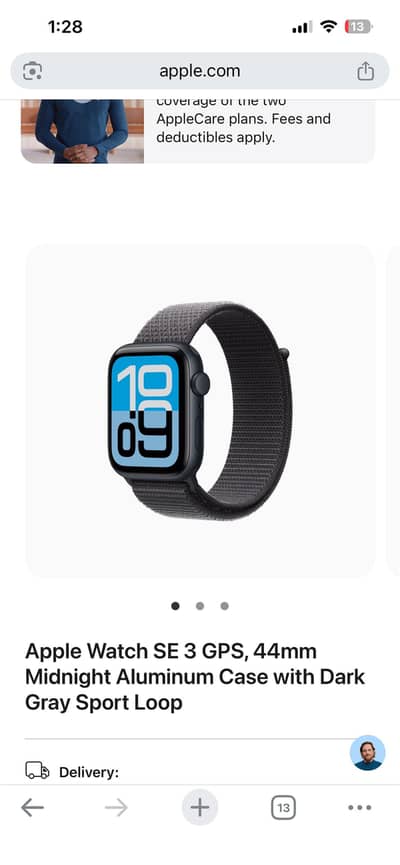 Brand New apple watch SE 3 44MM