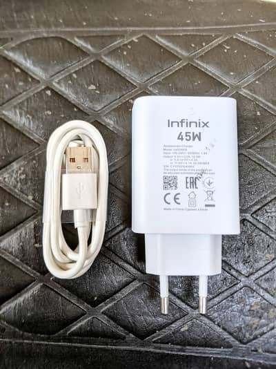 Infinix 45w charger Hot 60 pro plus