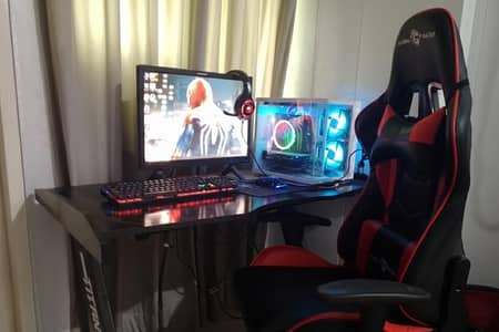 Complete Setup For Sell with chair and table